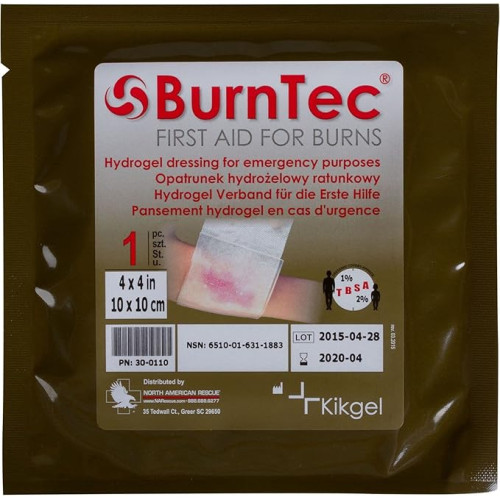Пов’язка від опіків NAR BurnTec 4" x 4"