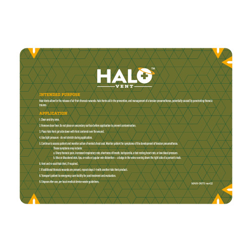 Оклюзійна наліпка HALO VENT
