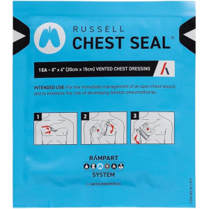 Оклюзійна пов’язка Russell Chest Seal з 4 клапанами PerSys Medical