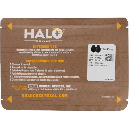 Оклюзійна пов'язка Halo Chest Seal
