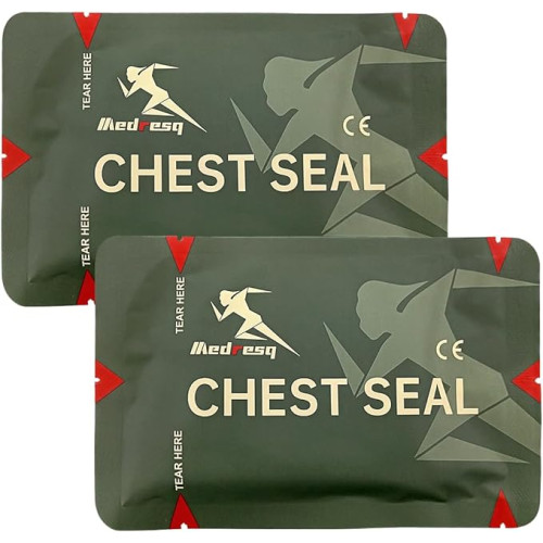 Невентильована оклюзійна пов’язка Medresq Chest Seal (2 шт)