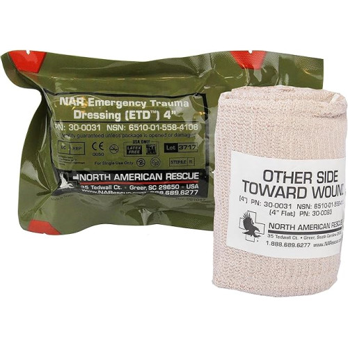 Бандаж NAR Emergency Trauma Dressing (ETD) 4″