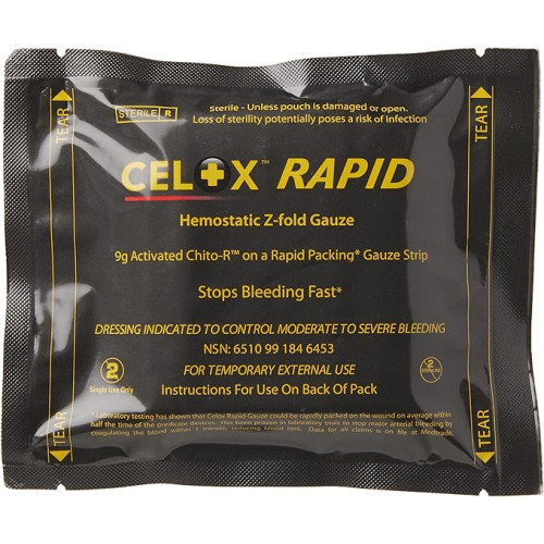 Гемостатична марля Celox RAPID (Z-складена)