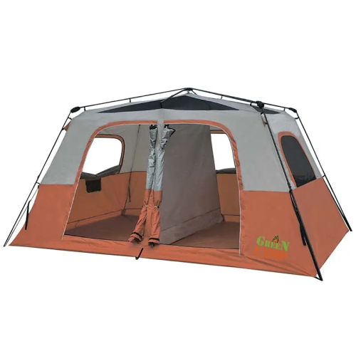 Намет 6-ти місцевий двошаровий Green Camp 1610, автомат для туризму