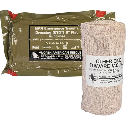 Бандаж NAR Emergency Trauma Dressing (ETD) 6"