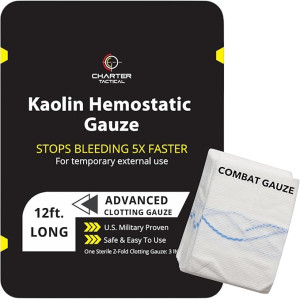 Гемостатичний бинт QuikClot Combat Gauze Z-Folded