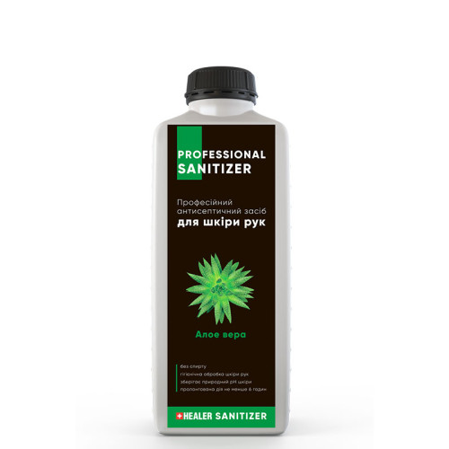 Антисептик для шкіри рук HEALER® Pro Sanitizer Алое Вера 2000 мл